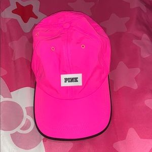 Neon pink dad hat from Victoria Secret PINK 💖💖💖